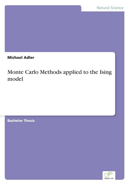 Produktbild: Monte Carlo Methods applied to the Ising model