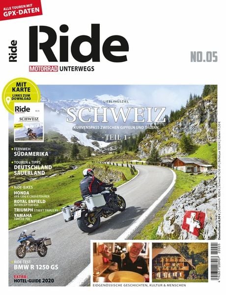 RIDE - Motorrad unterwegs, No. 5, Taschenbuch von , Motorbuch Verlag, 978-3-613-30938-8
