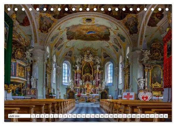 Produktbild: Reise nach Tirol - Die kleinen D&ouml;rfer bei Innsbruck (Tischkalender 2026 DIN A5 quer), CALVENDO Monatskalender
