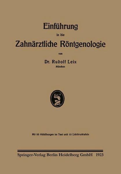 Produktbild: Einf&uuml;hrung in die Zahn&auml;rztliche R&ouml;ntgenologie