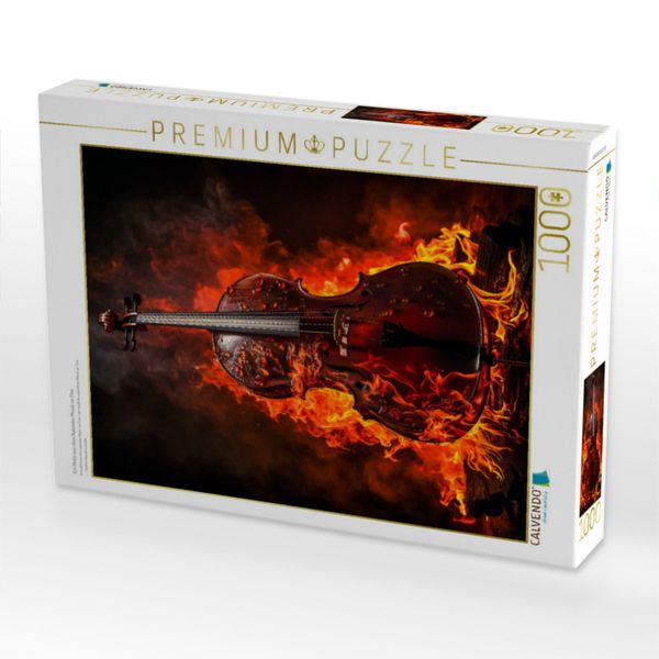 Produktbild: CALVENDO Puzzle Ein Motiv aus dem Kalender Musik on Fire | 1000 Teile Lege-Gr&ouml;&szlig;e 64x48cm Foto-Puzzle f&uuml;r gl&uuml;ckliche Stunden