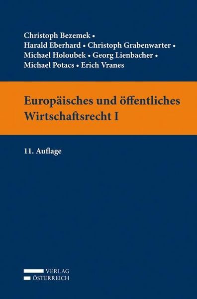 Produktbild: Bezemek, C: Europ&auml;isches und &ouml;ffentliches Wirtschaftsrecht I
