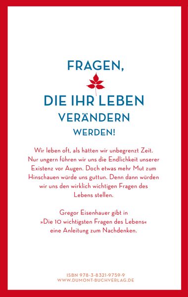 Produktbild: Die zehn wichtigsten Fragen des Lebens in aller K&uuml;rze beantwortet