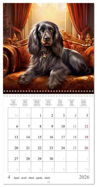 Produktbild: Dogs - Cute House Pets (Wall Calendar 2026 12 &times; 12 Inch) CALVENDO 12 Month Wall Calendar