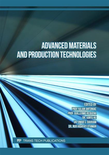 Produktbild: Advanced Materials and Production Technologies
