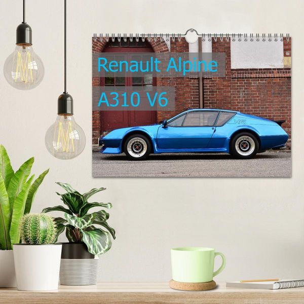 Produktbild: Renault Alpine A310 V6 (Wandkalender 2026 DIN A4 quer), CALVENDO Monatskalender