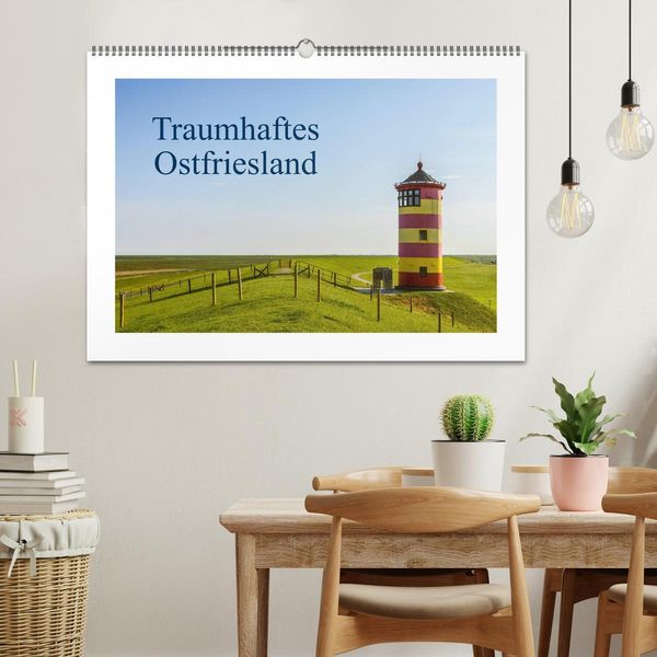Produktbild: Traumhaftes Ostfriesland (Wandkalender 2026 DIN A2 quer), CALVENDO Monatskalender