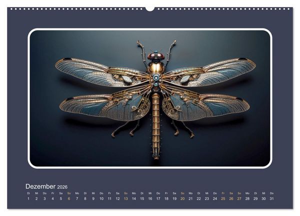 Produktbild: Roboterinsekten (Wandkalender 2026 DIN A2 quer), CALVENDO Monatskalender