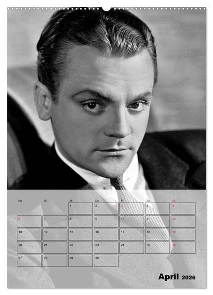 Produktbild: Filmstars - Legenden der goldenen Filmjahre (hochwertiger Premium Wandkalender 2026 DIN A2 hoch), Kunstdruck in Hochglanz
