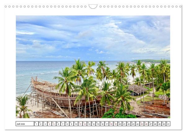 Produktbild: Indonesien. Bali - Java - Sulawesi (Wandkalender 2026 DIN A3 quer), CALVENDO Monatskalender