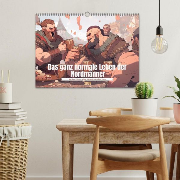 Produktbild: Das ganz normale Leben der Nordm&auml;nner (Wandkalender 2026 DIN A3 quer), CALVENDO Monatskalender