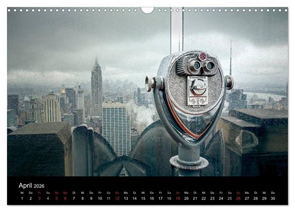 Produktbild: Perspektiven einer Weltstadt - New York (Wandkalender 2026 DIN A3 quer), CALVENDO Monatskalender