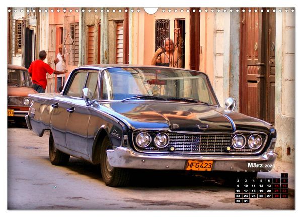 Produktbild: Oldtimer Hits 1960 (Wandkalender 2026 DIN A3 quer), CALVENDO Monatskalender