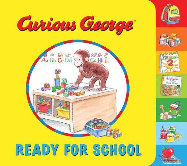 Produktbild: Curious George: Ready for School Tabbed Board Book