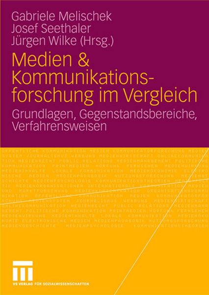 Produktbild: Medien & Kommunikationsforschung im Vergleich