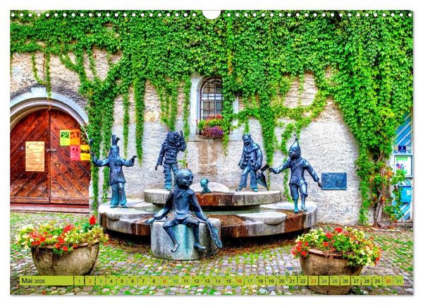 Produktbild: Lindau - Juwel am Bodensee (Wandkalender 2026 DIN A3 quer), CALVENDO Monatskalender