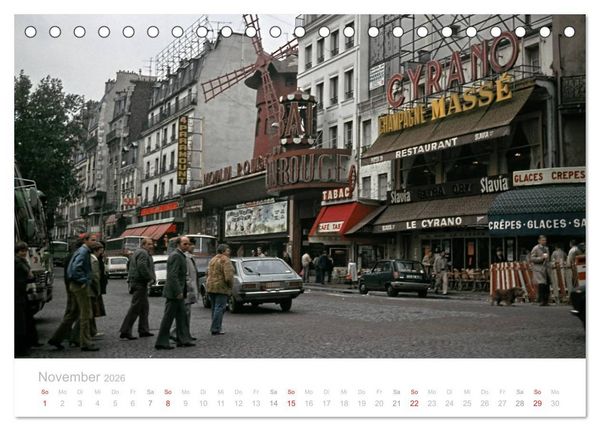 Produktbild: Paris - Historische Ansichten (Tischkalender 2026 DIN A5 quer), CALVENDO Monatskalender