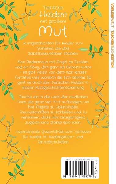 Produktbild: Tierische Helden mit gro&szlig;em Mut - Taschenbuchausgabe