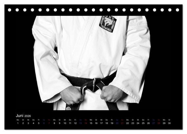 Produktbild: Traditionelles Taekwon-Do (Tischkalender 2026 DIN A5 quer), CALVENDO Monatskalender