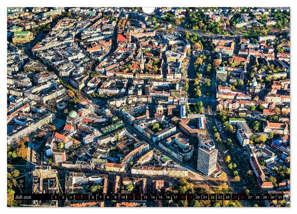 Produktbild: Hannover - Luftige Einblicke (Wandkalender 2026 DIN A3 quer), CALVENDO Monatskalender