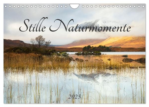 Stille Naturmomente (Wandkalender 2025 DIN A4 quer), CALVENDO Monatskalender