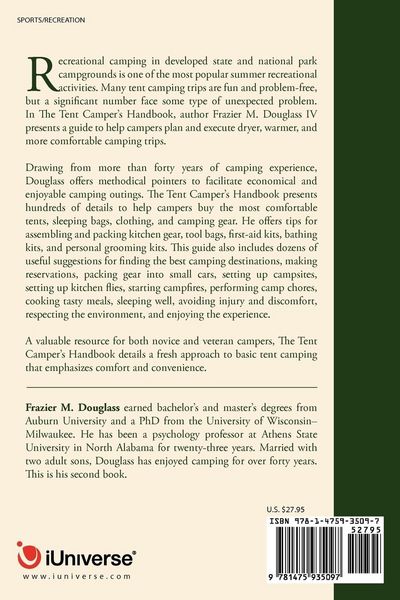 Produktbild: The Tent Camper's Handbook