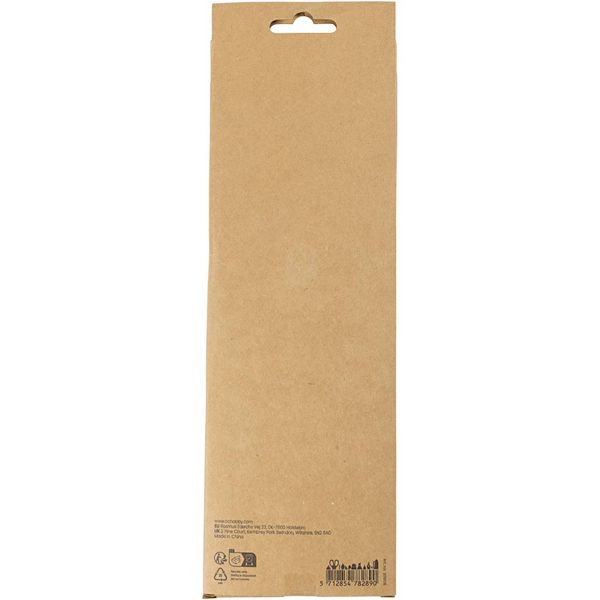 Produktbild: Creativ Company Krepppapier, Blatt 25x60 cm, Kreppanteil: 180%, 105 g, Rot, 4 Blatt