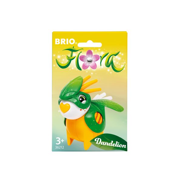Produktbild: BRIO Flora - 36212 Dandelion im Blatt-Outfit | Spielzeug f&uuml;r endlosen fantasievollen Spielspa&szlig; f&uuml;r M&auml;dchen und Jungen ab 3 Jahren - wundersch&ouml;nes Geschenk