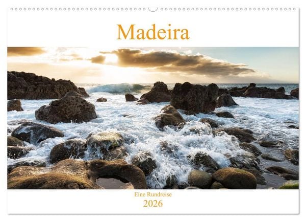 Produktbild: Madeira - eine Rundreise (Wandkalender 2026 DIN A2 quer), CALVENDO Monatskalender