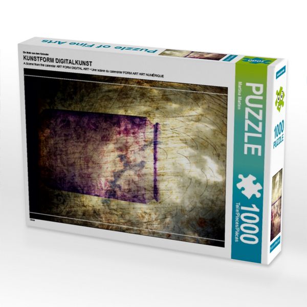Produktbild: CALVENDO Puzzle Ein Motiv aus dem Kalender KUNSTFORM DIGITALKUNST | 1000 Teile Lege-Gr&ouml;&szlig;e 64x48cm Foto-Puzzle f&uuml;r gl&uuml;ckliche Stunden