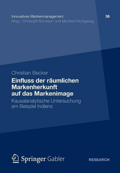 Produktbild: Einfluss der r&auml;umlichen Markenherkunft auf das Markenimage