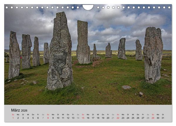 Produktbild: Harris und Lewis - Schottlands Inseln. Die &auml;u&szlig;eren Hebriden (Wandkalender 2026 DIN A4 quer), CALVENDO Monatskalender