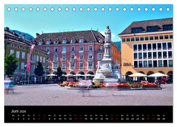 Produktbild: Bozen 2026 (Tischkalender 2026 DIN A5 quer), CALVENDO Monatskalender