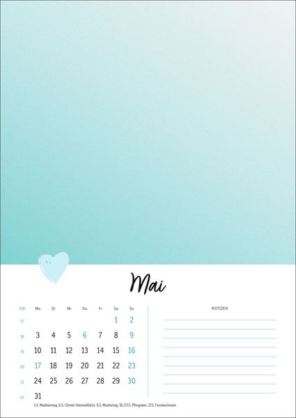 Produktbild: Kreativkalender Mit Liebe gemacht A4 2027