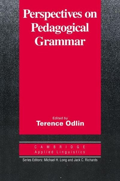 Produktbild: Perspectives on Pedagogical Grammar