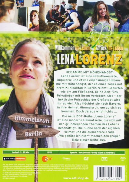 Produktbild: Lena Lorenz - Willkommenim Leben/Zur&uuml;ck ins Leben [2 DVDs]