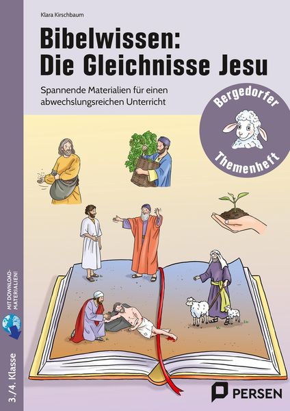 Bibelwissen: Die Gleichnisse Jesu, Set von Klara Kirschbaum, Persen Verlag in der AAP Lehrerwelt GmbH, 978-3-403-21205-8