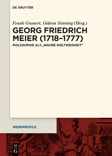 Produktbild: Georg Friedrich Meier (1718-1777)