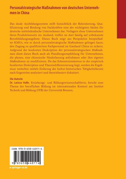 Produktbild: Personalstrategische Ma&szlig;nahmen von deutschen Unternehmen in China