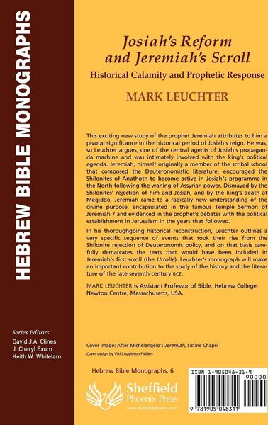 Produktbild: Josiah's Reform and Jeremiah's Scroll