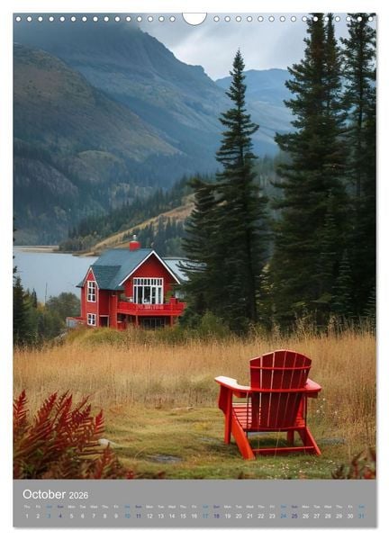 Produktbild: Chairscape (Wall Calendar 2026 DIN A3 portrait), CALVENDO 12 Month Wall Calendar