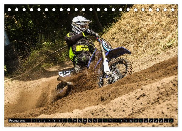 Produktbild: MOTOCROSS 2026 (Tischkalender 2026 DIN A5 quer), CALVENDO Monatskalender