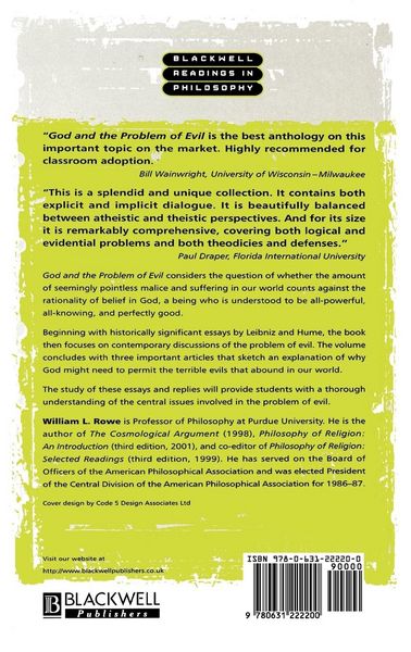 Produktbild: God and the Problem of Evil