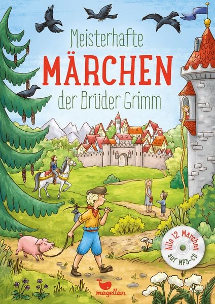 Produktbild: Meisterhafte M&auml;rchen der Br&uuml;der Grimm, mit MP3-CD