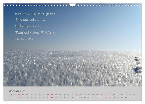 Produktbild: Jahres-Zeiten (Wandkalender 2026 DIN A3 quer), CALVENDO Monatskalender