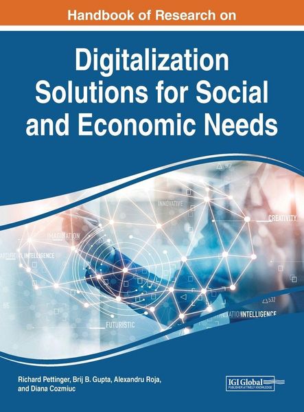 Produktbild: Handbook of Research on Digitalization Solutions for Social and Economic Needs