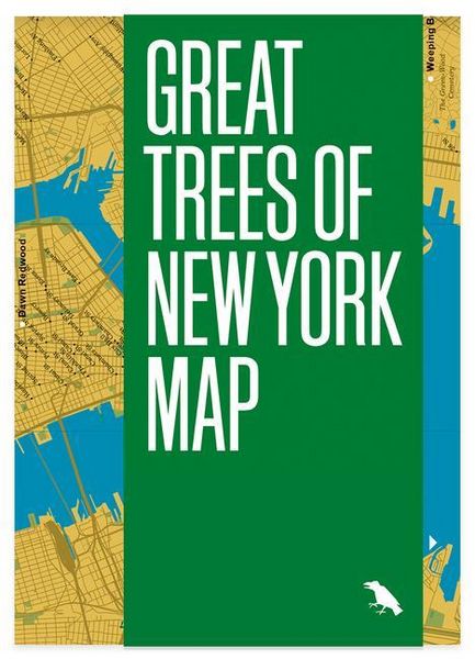 Produktbild: Great Trees of New York Map