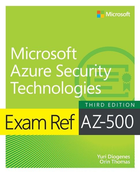 Produktbild: Exam Ref AZ-500 Microsoft Azure Security Technologies