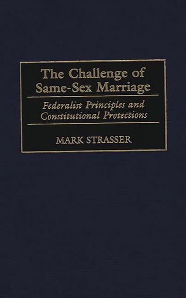 Produktbild: The Challenge of Same-Sex Marriage