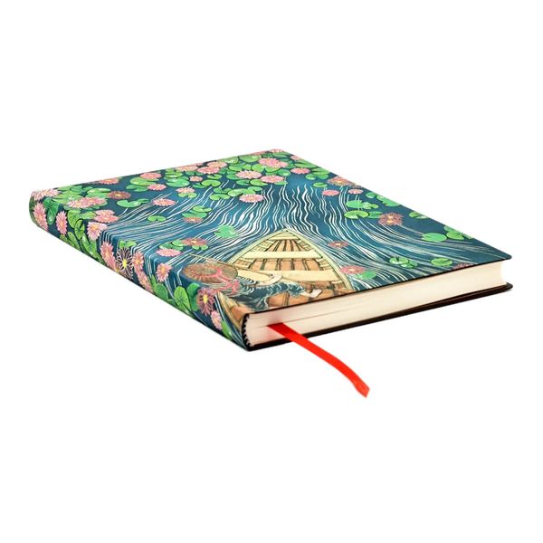 Produktbild: Notizbuch Fluss der Lotusbl&uuml;ten Midi Liniert